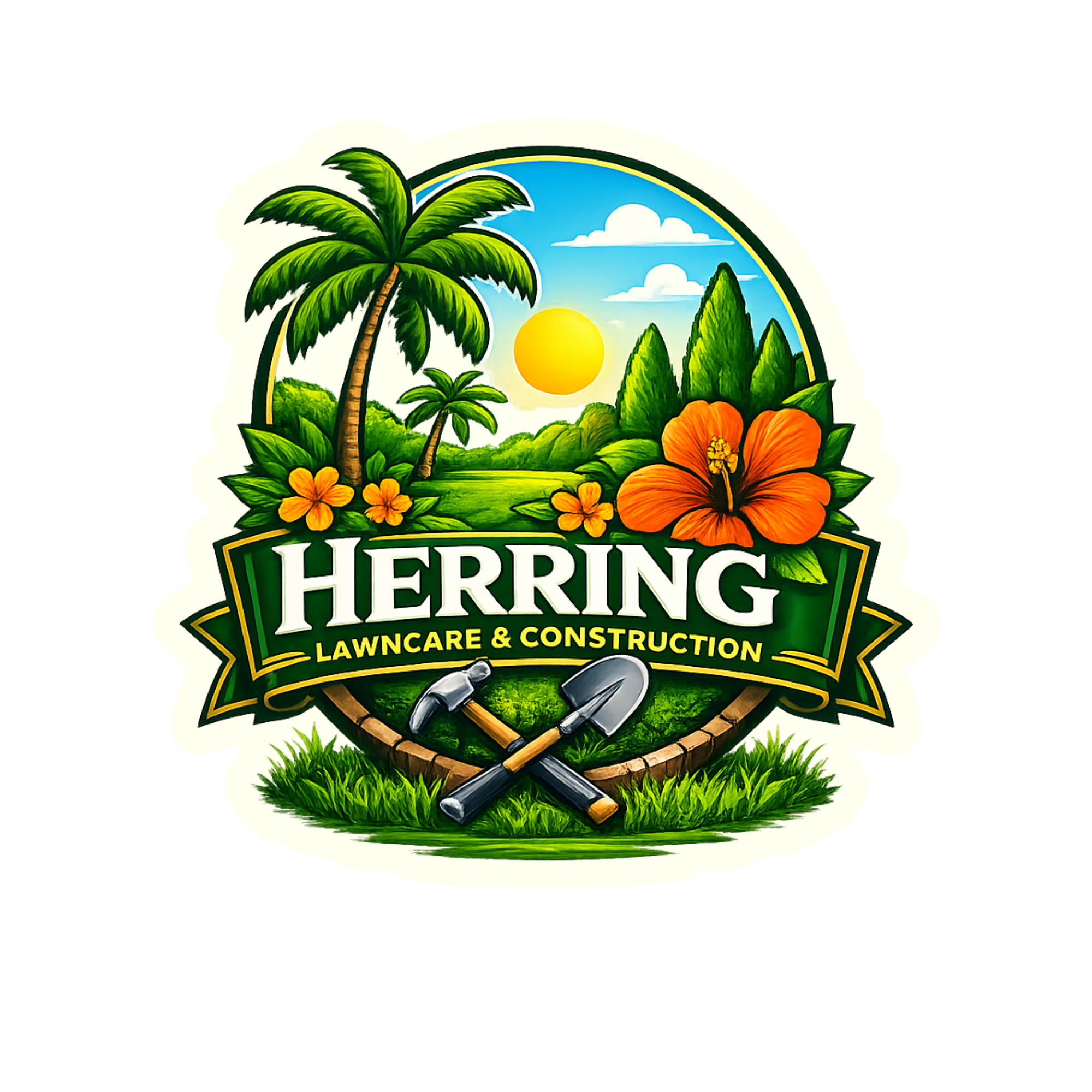 Herring Lawncare Logo