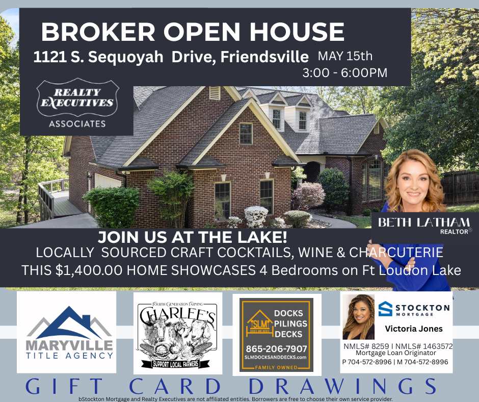 Beth Latham Open House Flyer