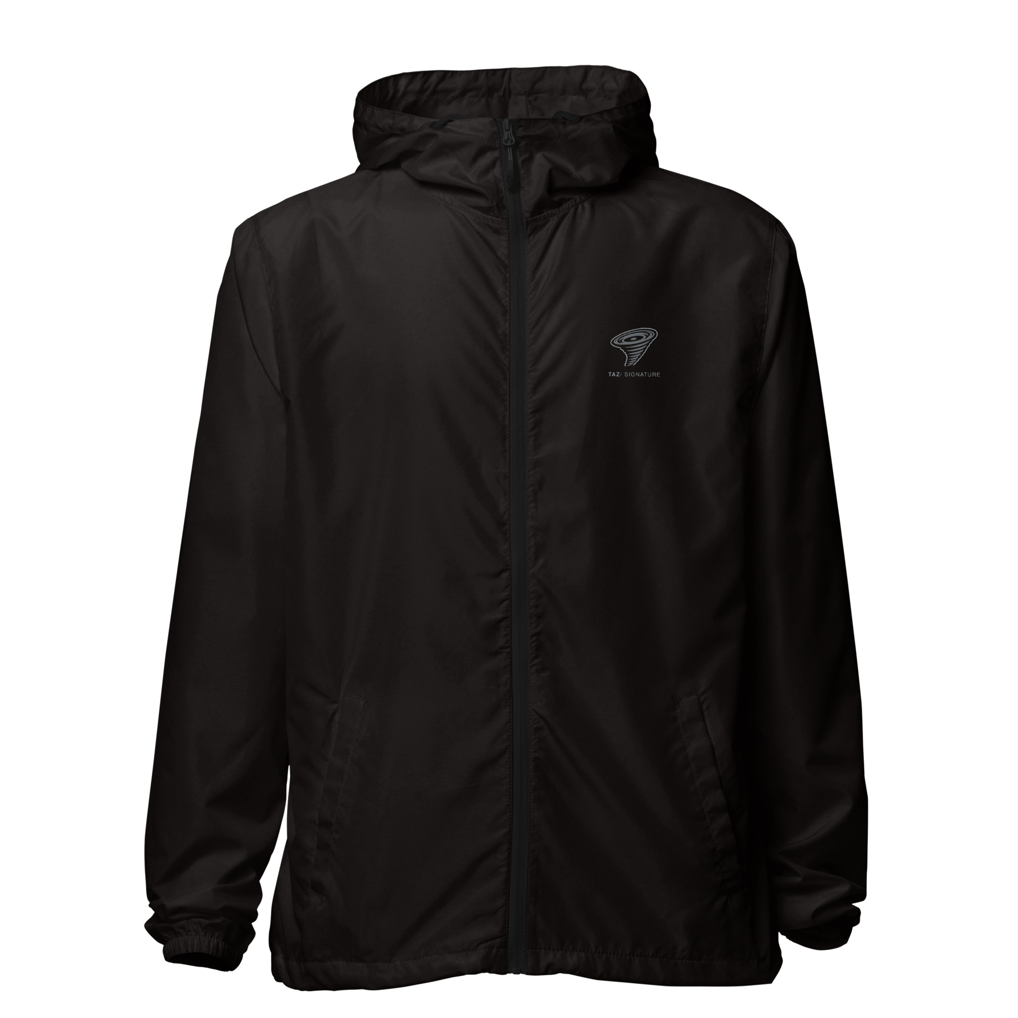 TAZ SIGNATURE Unisex Lightweight Zip Up Windbreaker